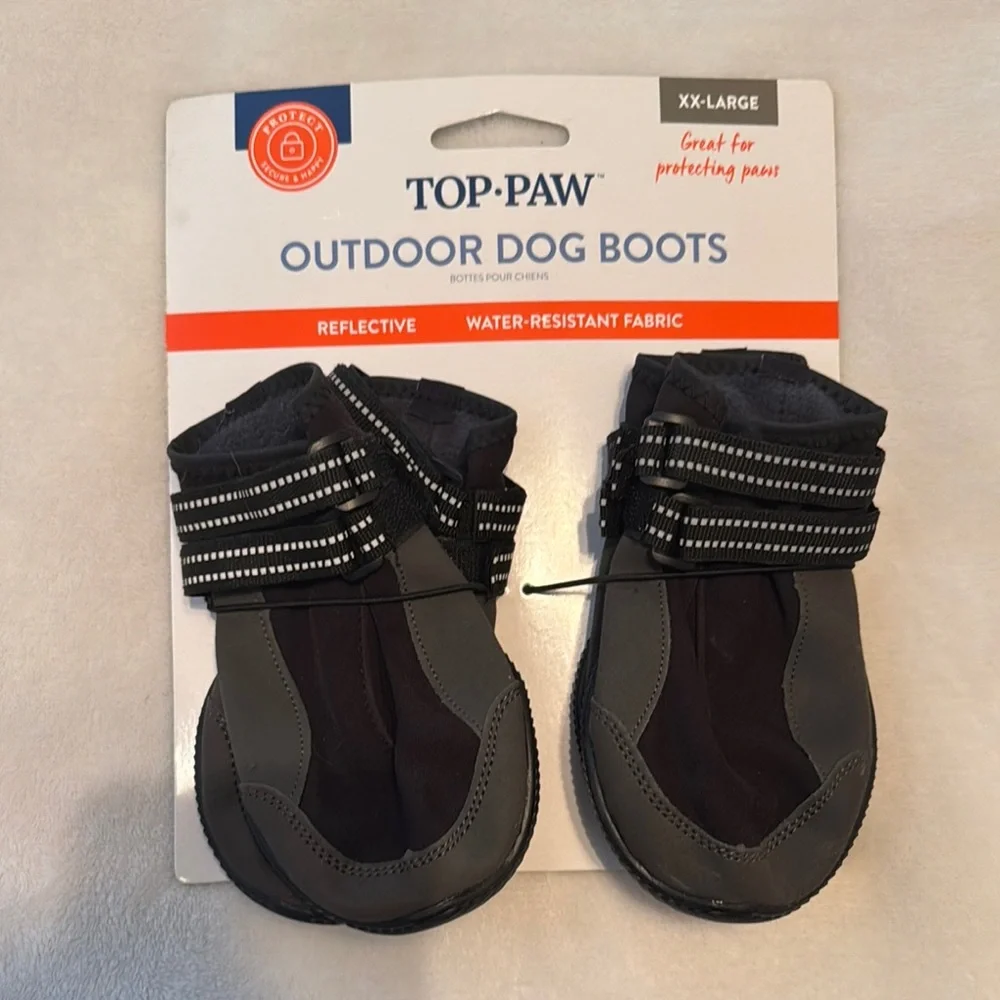 🐾 Top Paw Outdoor Dog Boots XX-Large